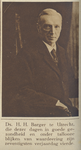 870051 Portret van ds. H.H. Barger (1855-1939), predikant bij de Nederlandsch Hervormde Gemeente te Utrecht, bij diens ...